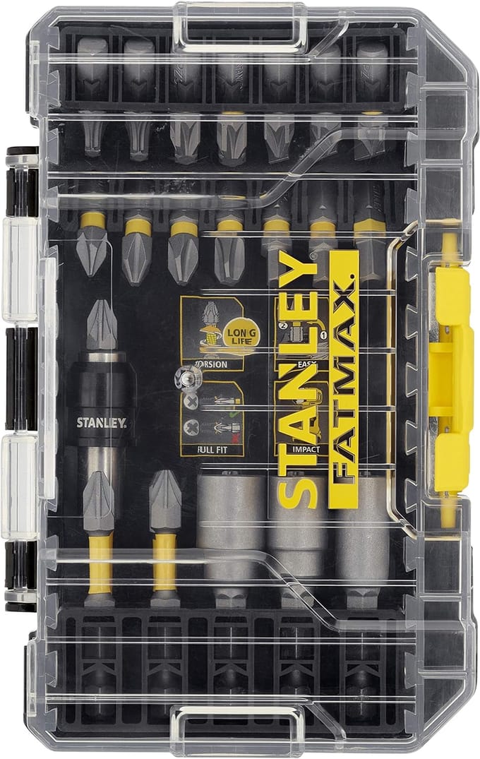 Stanley Schroefbitset - Impact Torsie - 50mm - 32-delig