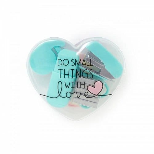 Legami valentijnsdag mini stationery set - hart