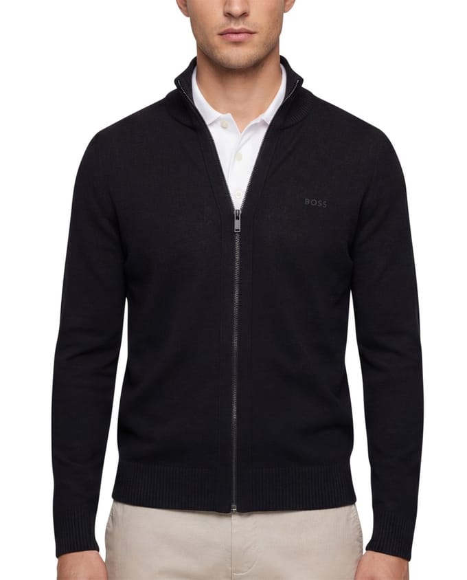 BOSS Orange Avac vest zwart