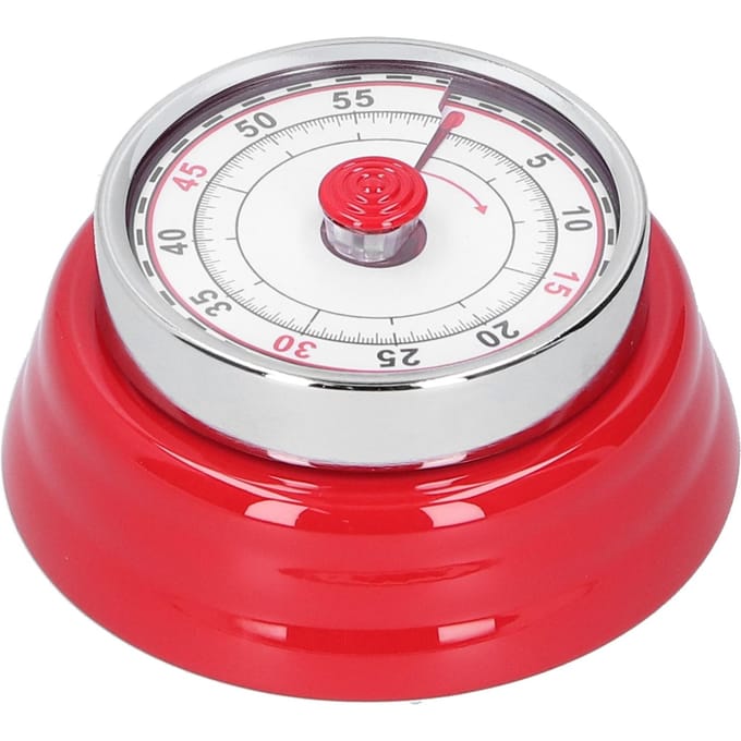 Mechanische Keukentimer Koken Studeren Klok Rond Herinnering Student Tijdmanager