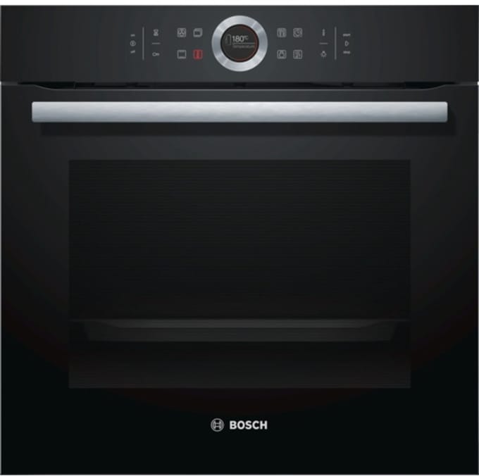 Bosch Serie 8 HBG635BB1 Electrisch 71l A+ Zwart, Roestvrijstaal oven