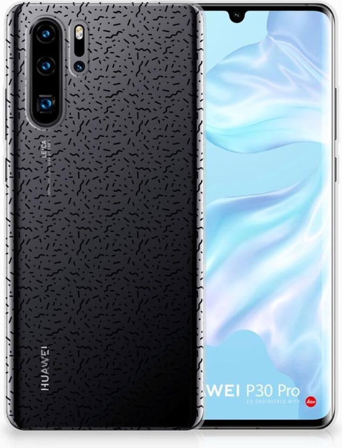 Huawei P30 Pro TPU bumper Stripes Dots
