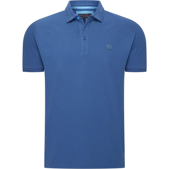 Norlund - Heren Polo SS Paladin Polo - Blauw - Maat M