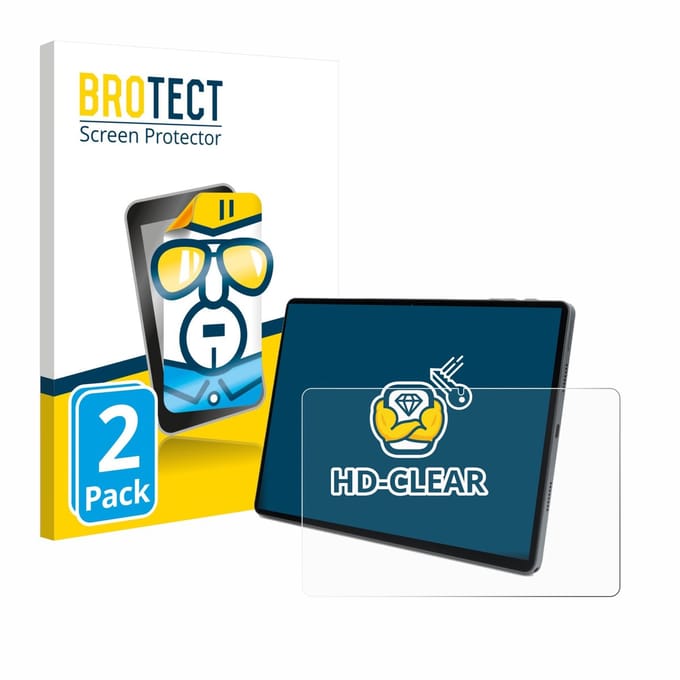 BROTECT - Screenprotector voor Terra Pad 1007 10.95" - Folie Beschermfolie transparant 2 Stuks