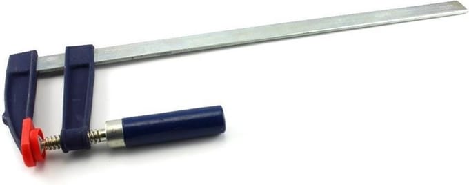 Toolland Spanklem, 500 x 120 mm, 1150 g, ergonomisch handvat, rood