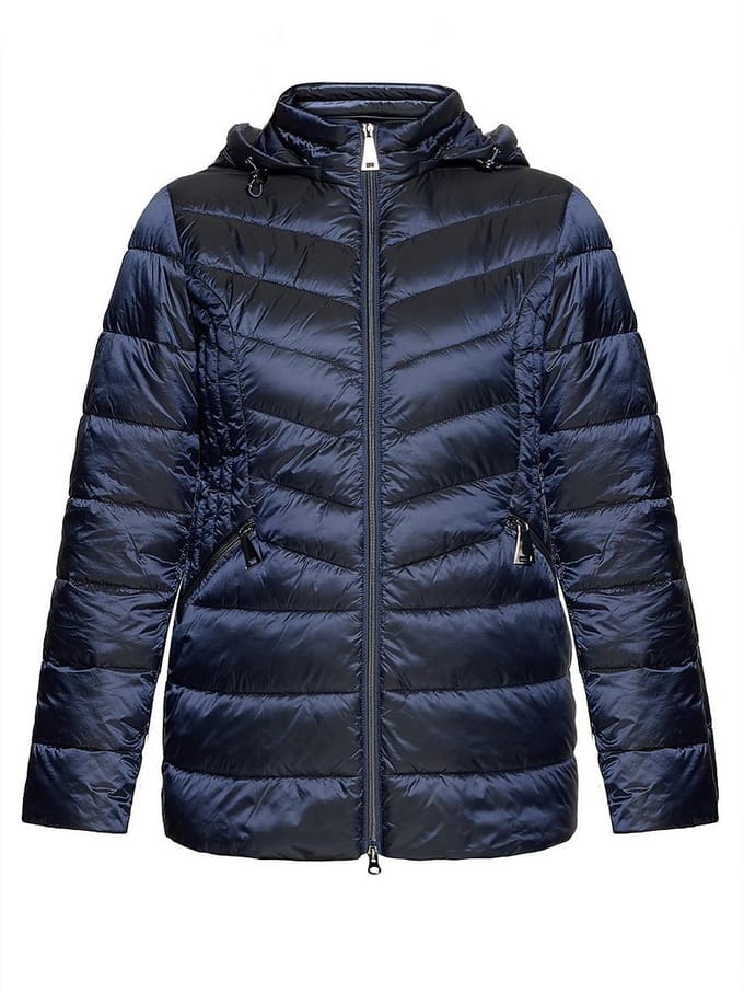 Gewatteerde jas Van Betty Barclay blauw