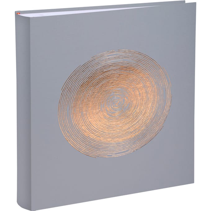 Fotoalbum Exacompta 29x32cm 60 witte pagina's Ellipse grijs