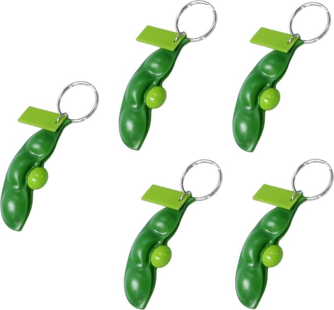 Banzaa Fidget Pea Bean poppers set 5 stuks‒ Anti stress Fidget Pop It