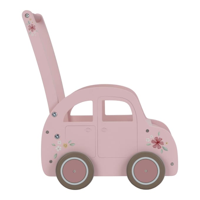 Little Dutch Loopwagen Roze FSC Houten speelgoed