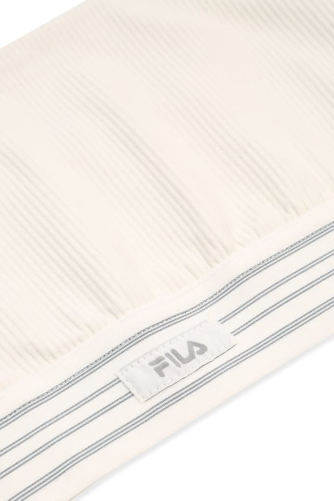 FILA Bellagio Ribbed Bra Top Egret Taglia: S | Reggiseni Outlet | Donna