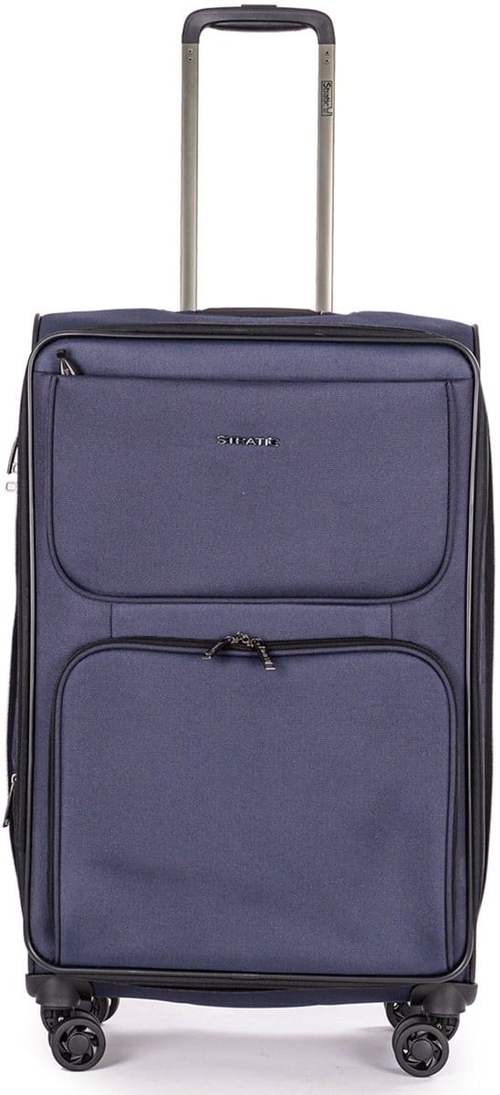 STRATIC Bendigo Light - zachte koffer - medium - 72x42x25 cm - 2,9 kg - 88 L - Navy