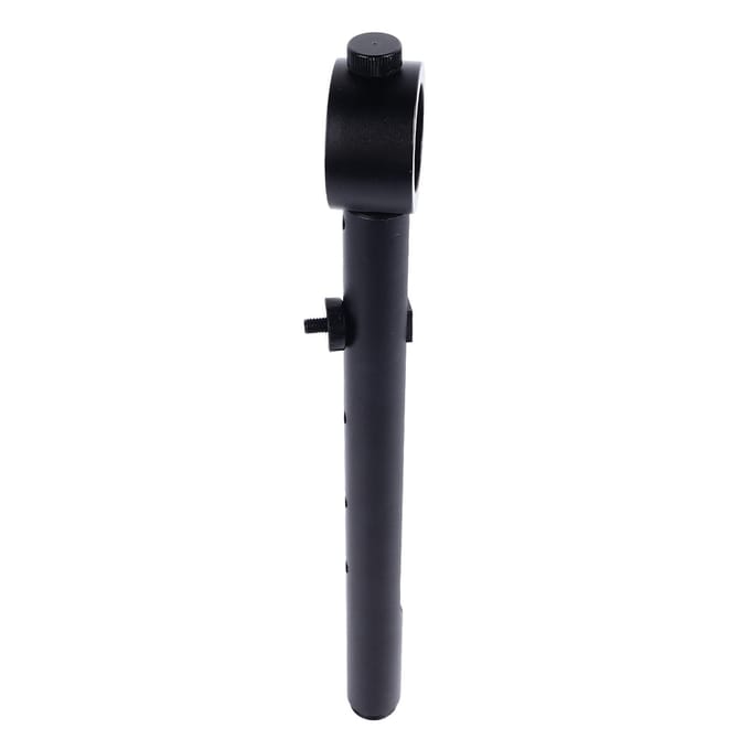 Microscoopschermhouder Extra Lang Industriële Aluminiumlegering Elektronische Digitale Microscoopbeugel black