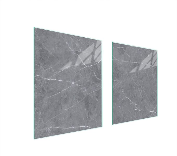 TMK ArtDeko - Snijplank - 85x52 cm - Marmereffect