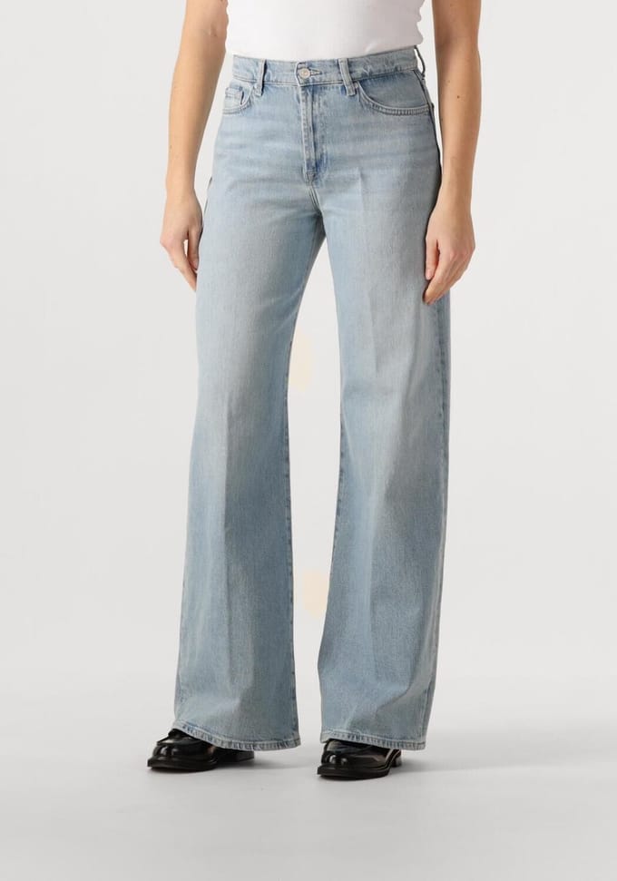 7 For All Mankind Lotta Jeans Dames - Broek - Lichtblauw - Maat 27
