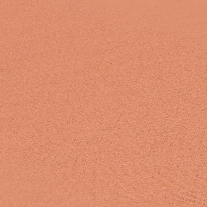 LINNENLOOK BEHANG | Basic - Oranje - Living Walls Anna d'Andrea