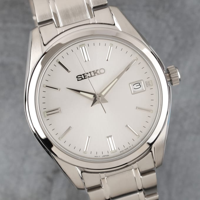 Seiko New Link SUR307P1 Heren Horloge - 40 mm