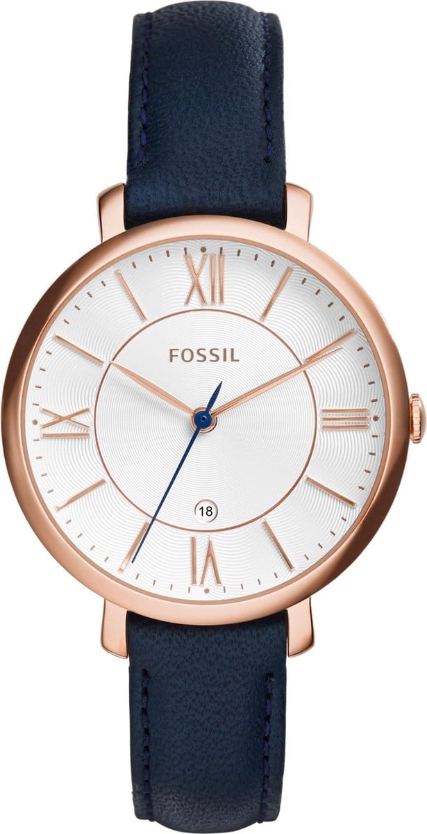Fossil Jacqueline ES3843 Dameshorloge 36 mm - Blauw