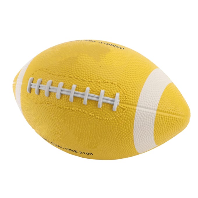 Rugbybal Professioneel Maat 3 Rubber Lichtgewicht Draagbaar Hoge Elasticiteit Trainingsrugbybal voor yellow