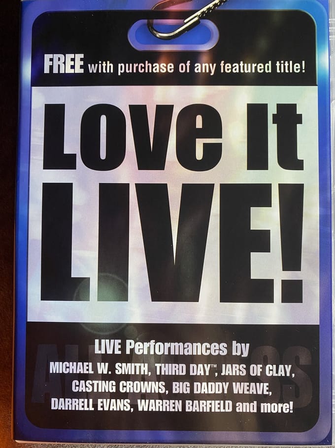 Love it live import (dvd tweedehands film)