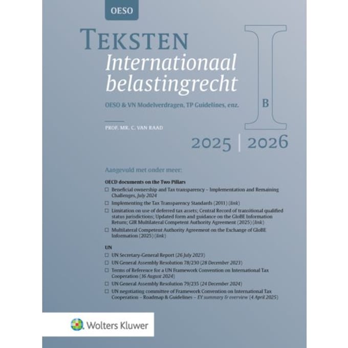 Teksten Internationaal Belastingrecht 2025/2026