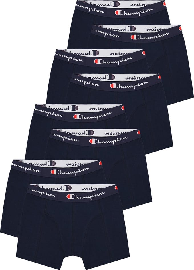 BOXERS Set van 8 Champion Boxershorts Heren Herenondergoed Broek Boxerondergoed