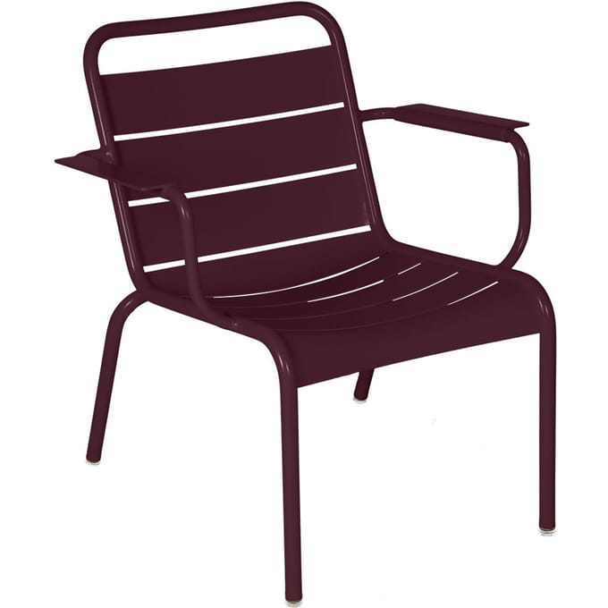 Fermob LUXEMBOURG lage fauteuil - B9 zwarte kers