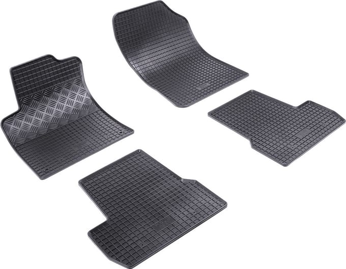 Automatten voor Citroën C3 (2010-2016), Citroën DS3 (2010-2019) - 4-delig - Rubber
