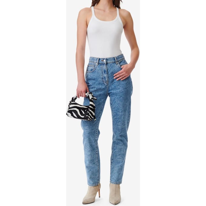 IRO Paris Valden Trouser Laser Denim Größe: 28 | Slim Jeans Outlet | Damen | Blau