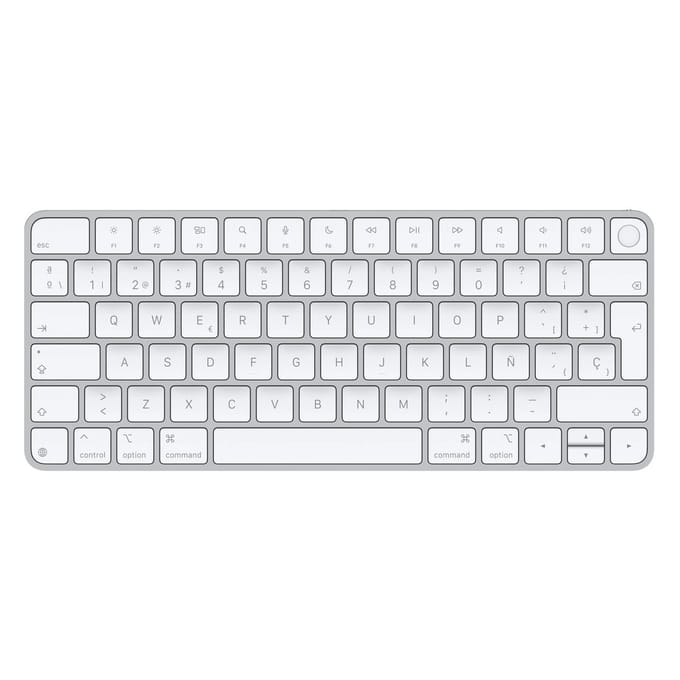 Apple Magic Keyboard met Touch ID - Draadloos toetsenbord - QWERTY / ESP - Lightning - Wit