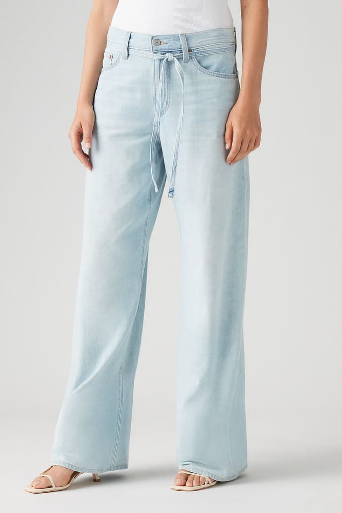Levi's Xl Straight Jeans Light Indigo Größe: W23L29 | Straight Jeans Outlet | Damen | Blau