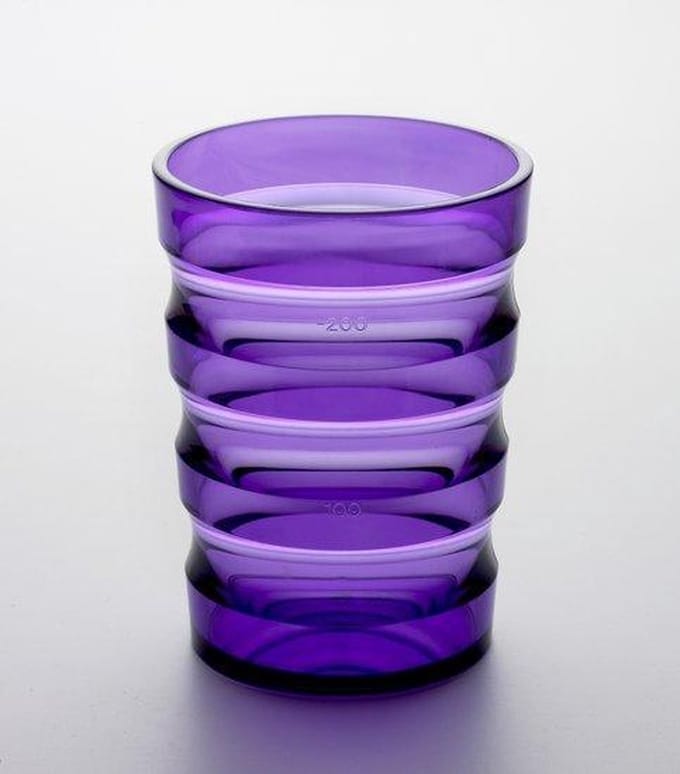 Comforthulpmiddelen Ribbelbeker Sure Grip - violet