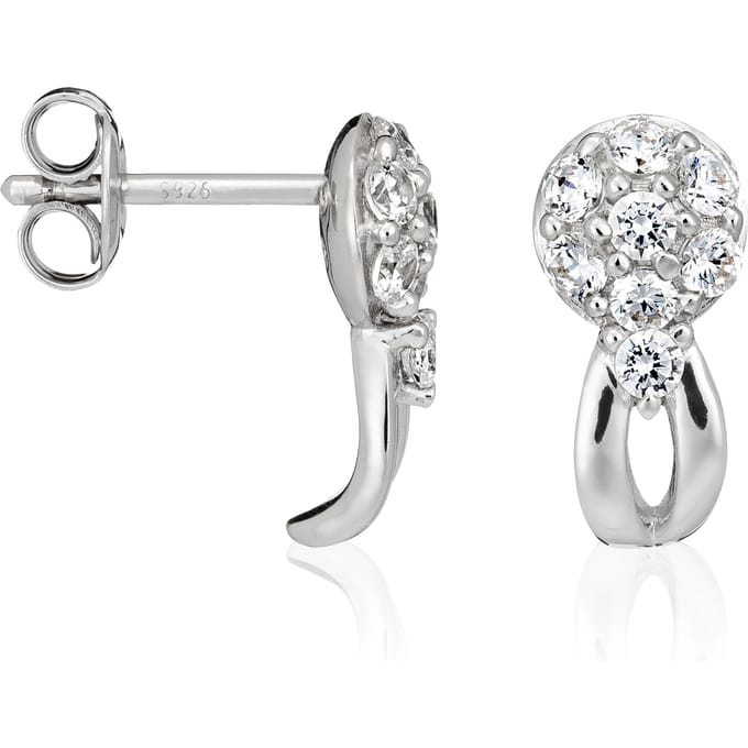 Orphelia Dames 925 Sterling Zilveren Stud Oorbellen - Zilver ZO-5105