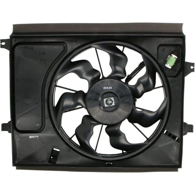 Koelventilatorwiel, motorkoeling NRF 47997