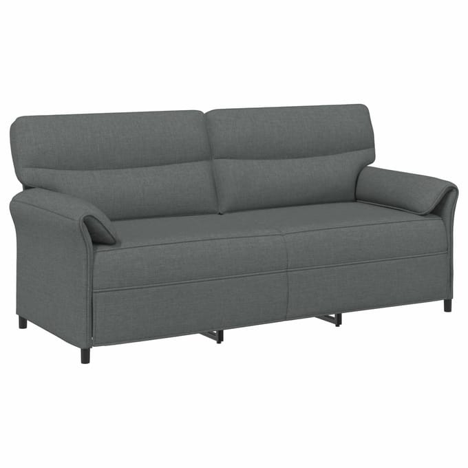 vidaXL - Bank - 100% - polyester - metalen - frame - MDF, - Multiplex