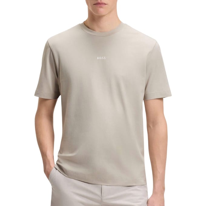 regular fit T-shirt van katoenmix model 'TCHUP'