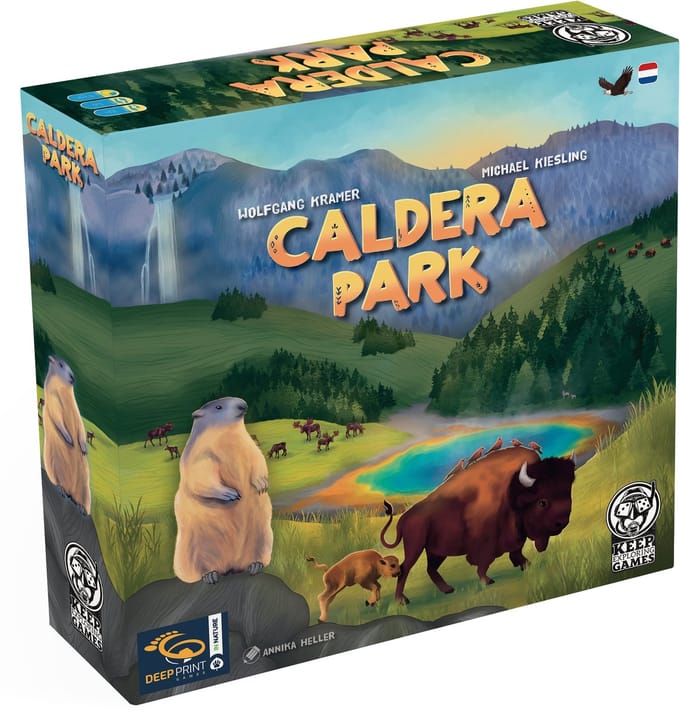 Caldera Park - Bordspel