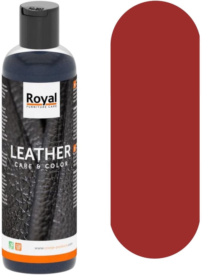 Royal Leather Care & Color - Robijn rood