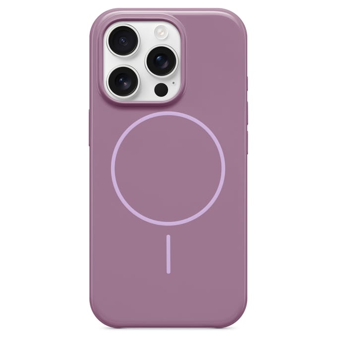 Apple Beats - siliconen hoesje - MagSafe - iPhone 16 Pro - Purperpaars
