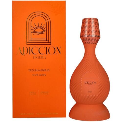 Adicciõn Tequila ADICCIŌN Tequila Añejo 100% Agave 40% Vol. 0,7l in geschenkverpakking
