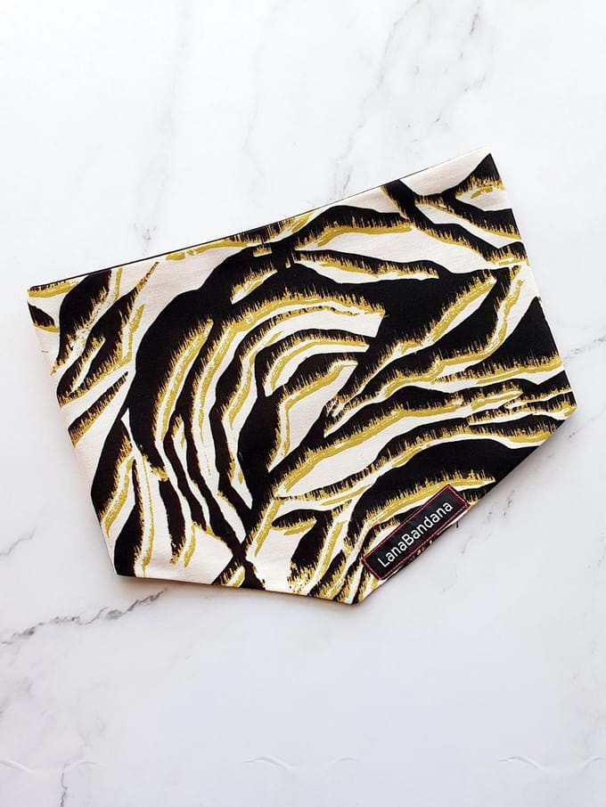 Knoopbandana | Classy Ivory maat S