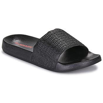 Superdry - Badslippers met all-over reliëfopdruk - Heren - Slippers