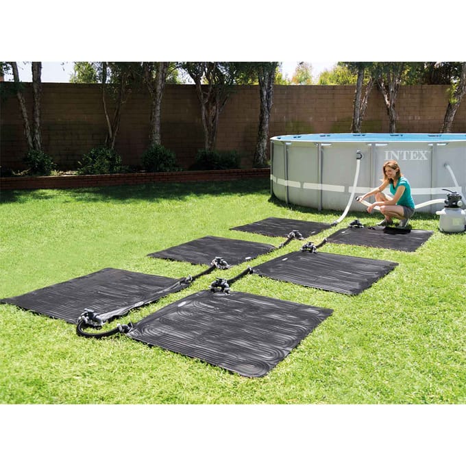 INTEX 28685 Zonneverwarmingsmatten 4 st 1,2 x 1,2 m PVC