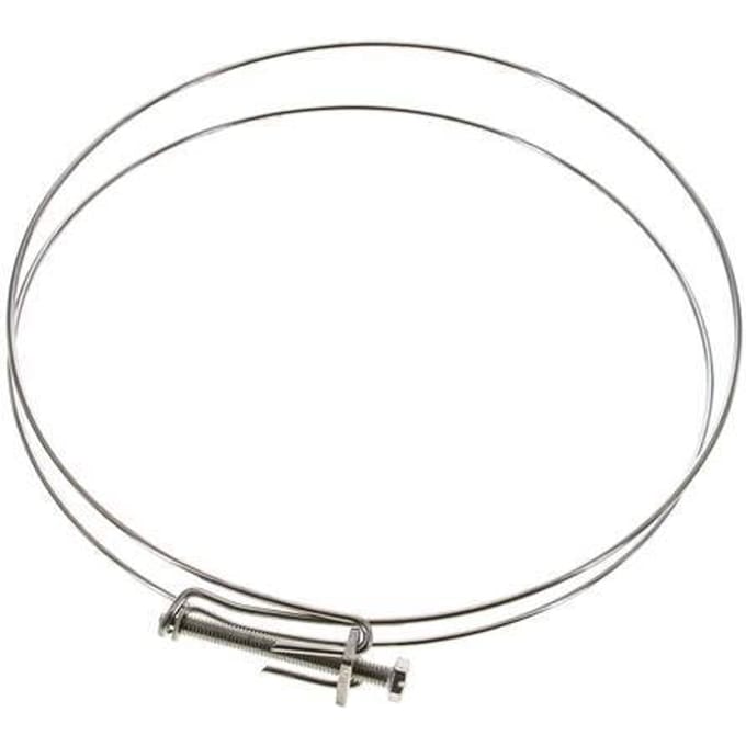 195 - 208 mm Slangklem Rvs 304