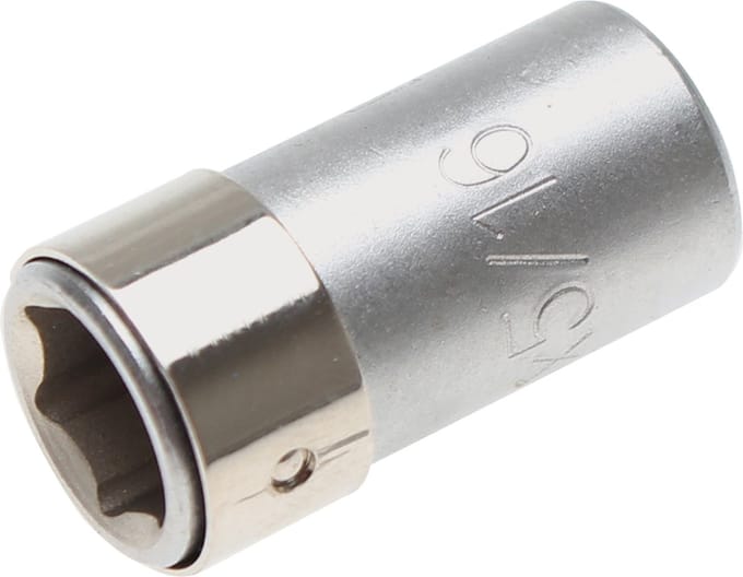 BGS Bitadapter met blokkeerkogel binnenvierkant 1/4 binnenzeskant 5/16