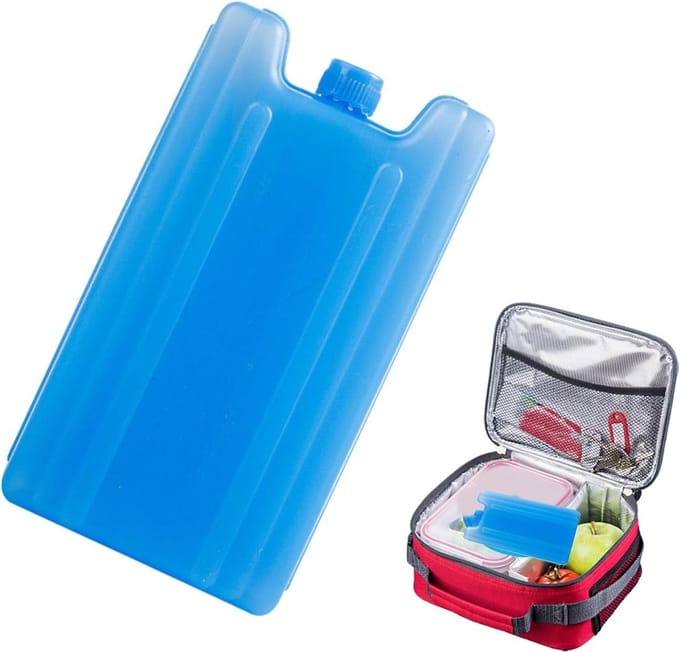 Herbruikbare ijszakken - Koelblokken - Vers houden - Zelfuitbreidend - 200-500 ml - Blauw