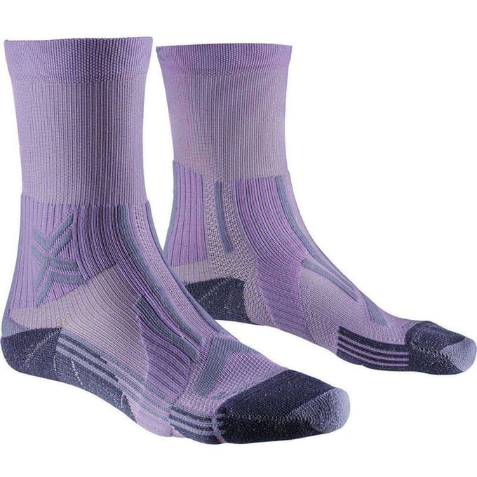 X-socks Trail Run Perform Crew Sokken Paars EU 39-40 Vrouw