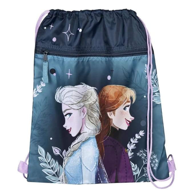 Frozen Gymtas - Zwemtas - 40 cm - Blauw - Voor Kinderen