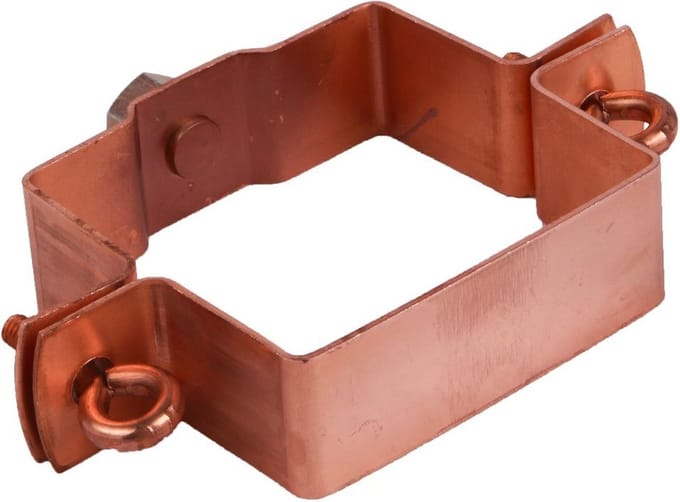HWA Koper Vierkant Beugel Combimoer M10 | 80x80 mm