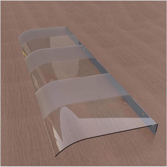 Voordeurluifel - Buitenluifel Afdak - Bescherming Huis - Polycarbonaat Paneel - Aanpasbaar - Mat