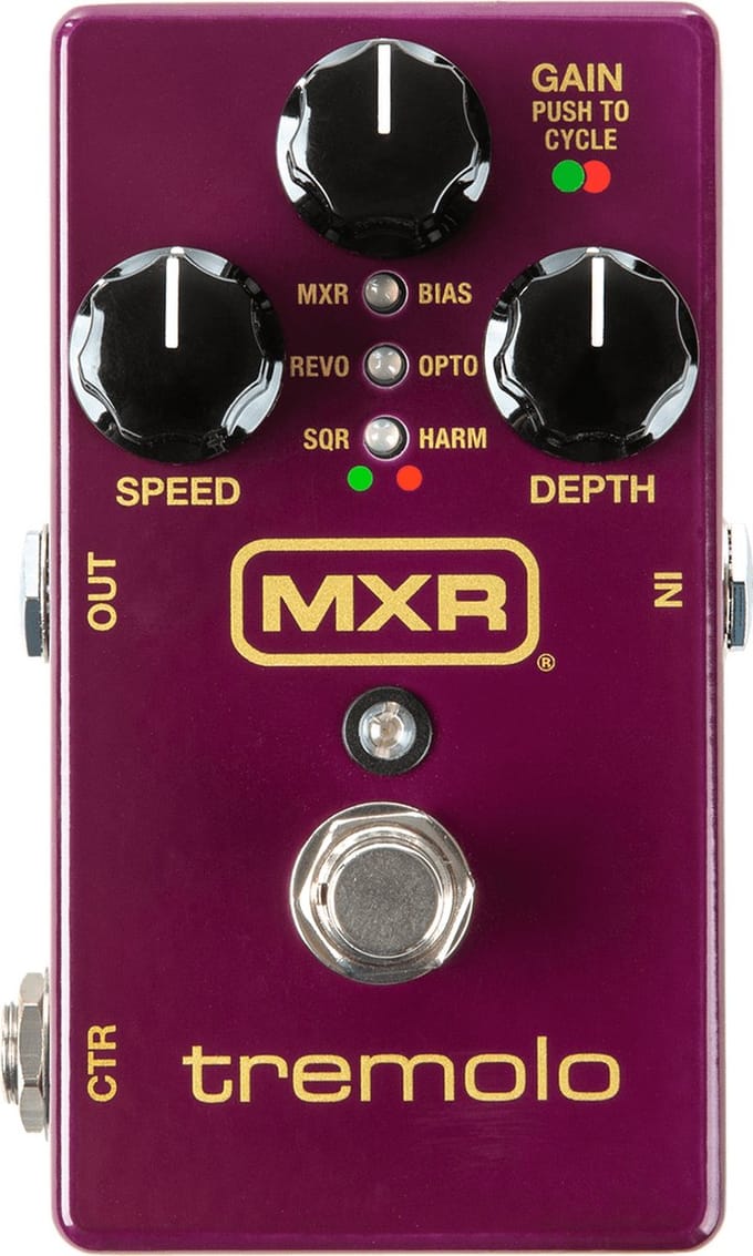 MXR M305 Tremolo met 6 modi en CTR-aansluiting